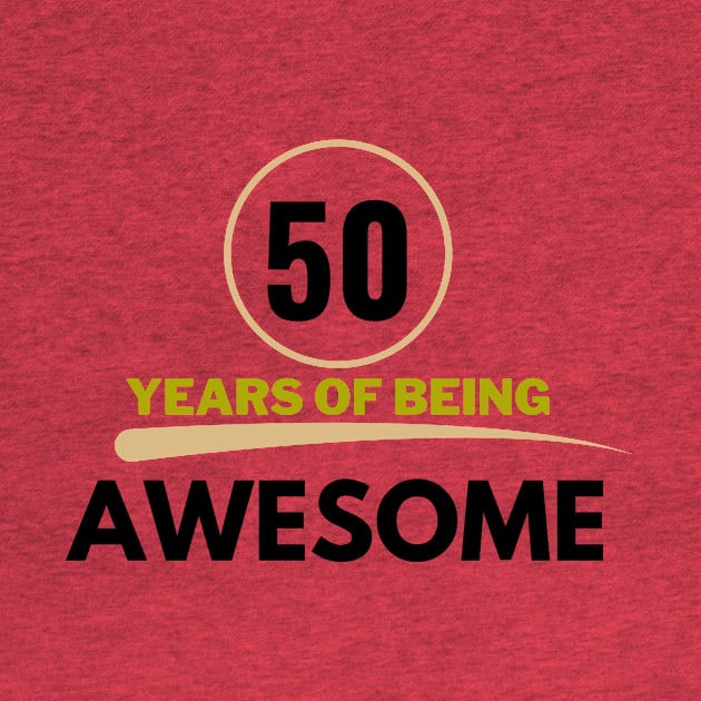 50 years of being awesome by Leap Arts